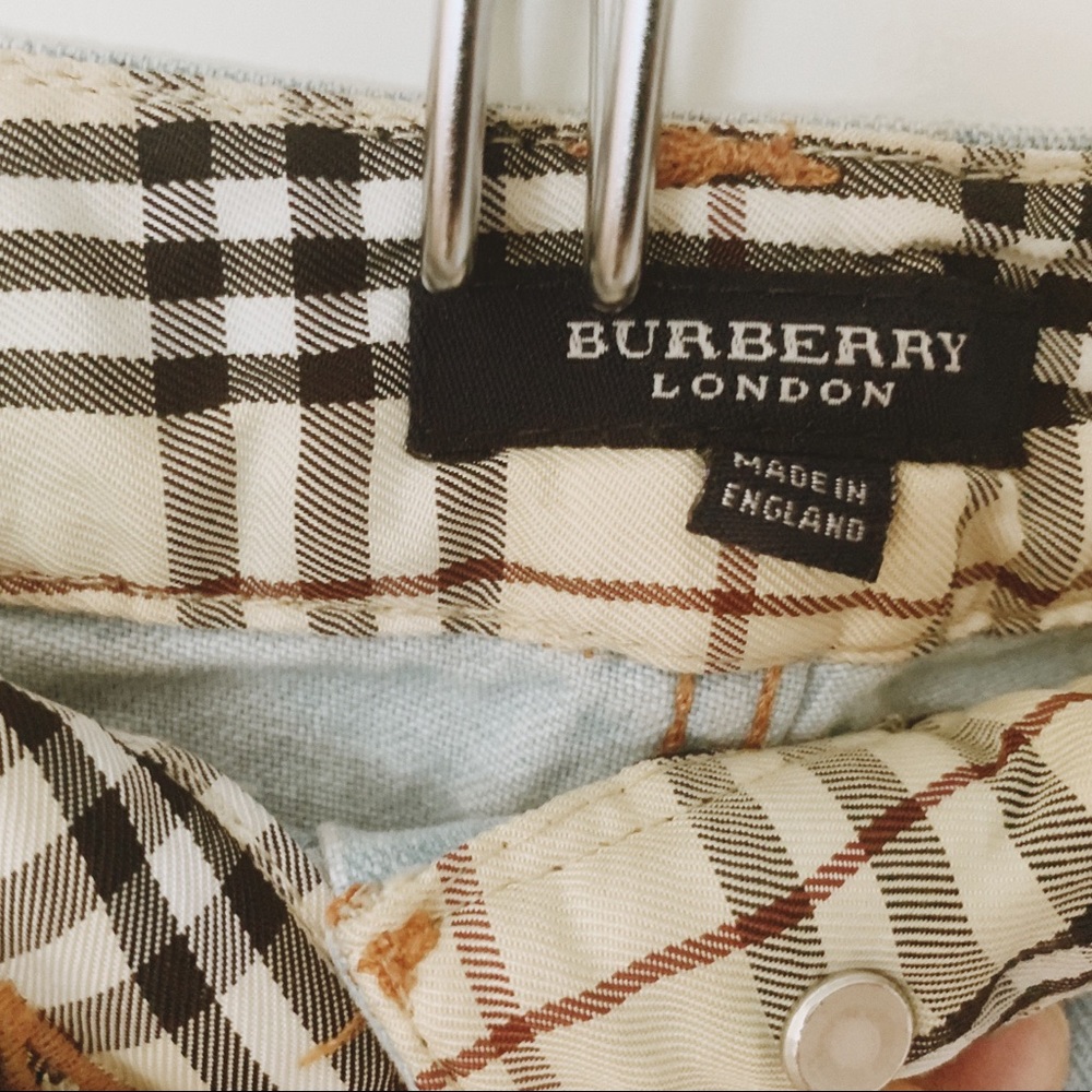 Burberry Denim Skirt